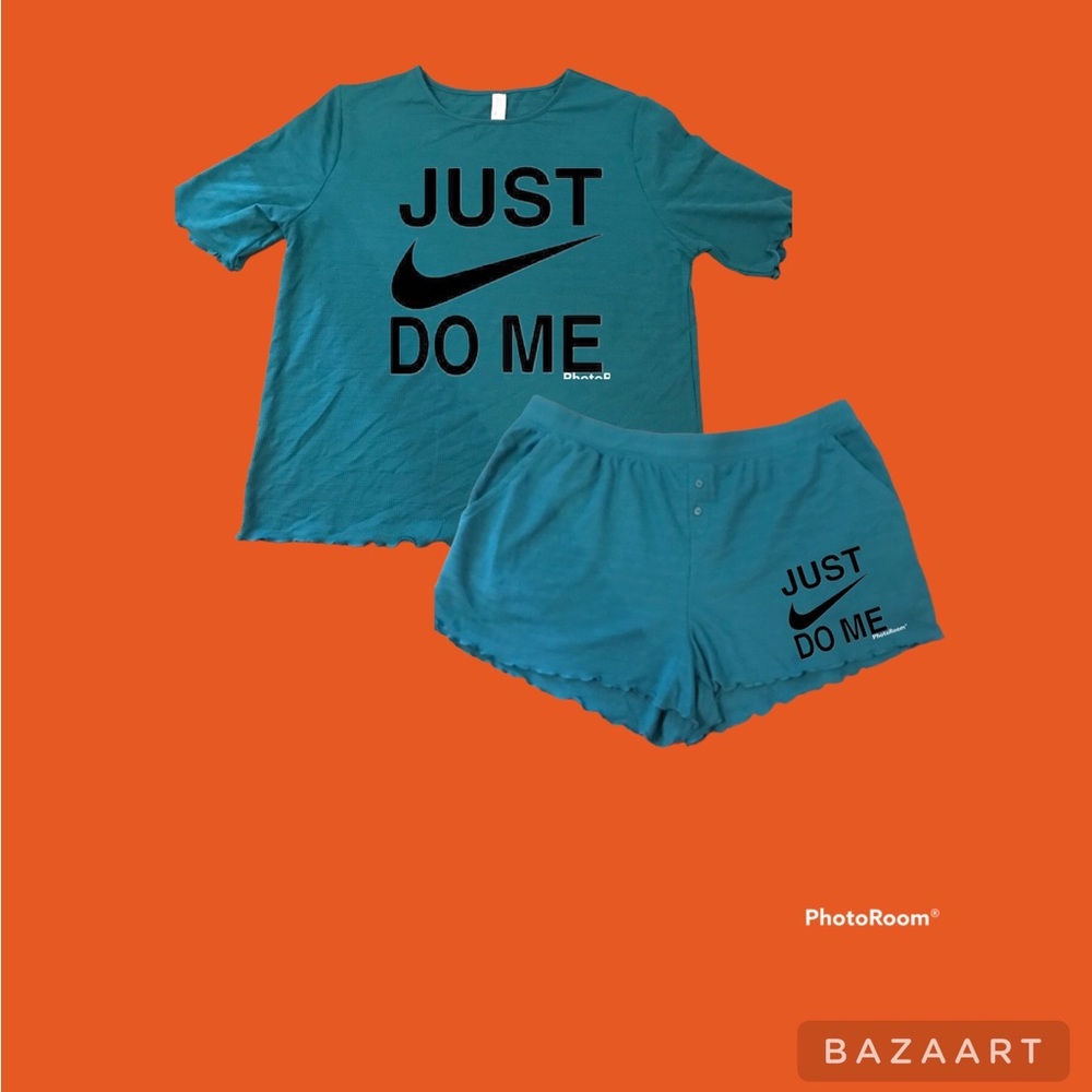 Womens pajama shirt set